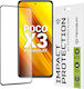 Techsuit 111D Full Glue Full Face Tempered Glass Μαύρο (Xiaomi Poco X3, X3 NFC, X3 Pro)