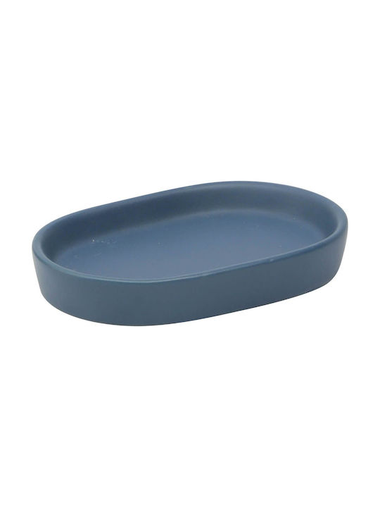 Eurocasa Tisch Seifenschale Keramik Blau