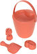 Laessig Water Friends Σετ Κουβαδάκι Παραλίας με Αξεσουάρ από Πλαστικό σε Ροζ Χρώμα (5τμχ)