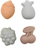 Silicone Sand Molds Set 9 cm (4pcs)