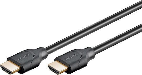 Goobay HDMI 2.1 Ultra High Speed 48Gbps 4K 120Hz HDR VRR Cable HDMI Male - HDMI Male 1m Black