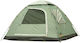 Hupa Palace Καλοκαιρινή Σκηνή Camping Igloo Χακί για 3 Άτομα 210x210x140εκ.