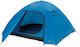 High Peak Kiruna 4 Campingzelt Iglu Blau mit Doppeltuch 3 Jahreszeiten für 4 Personen 240x300x130cm
