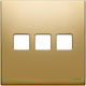 Vimar Switch Frame Gold 22685.3.82