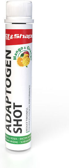 Fit & Shape Adaptogen Shot Ειδικό Συμπλήρωμα Διατροφής 25ml Orange Mango