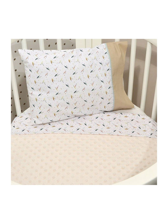 Baby Oliver Blanket Cot Beige 100x150cm.