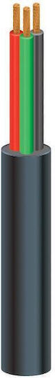 Geyer Power Cord Type NYL with Cable Properties 5x1.5mm² in Black Colour 1m