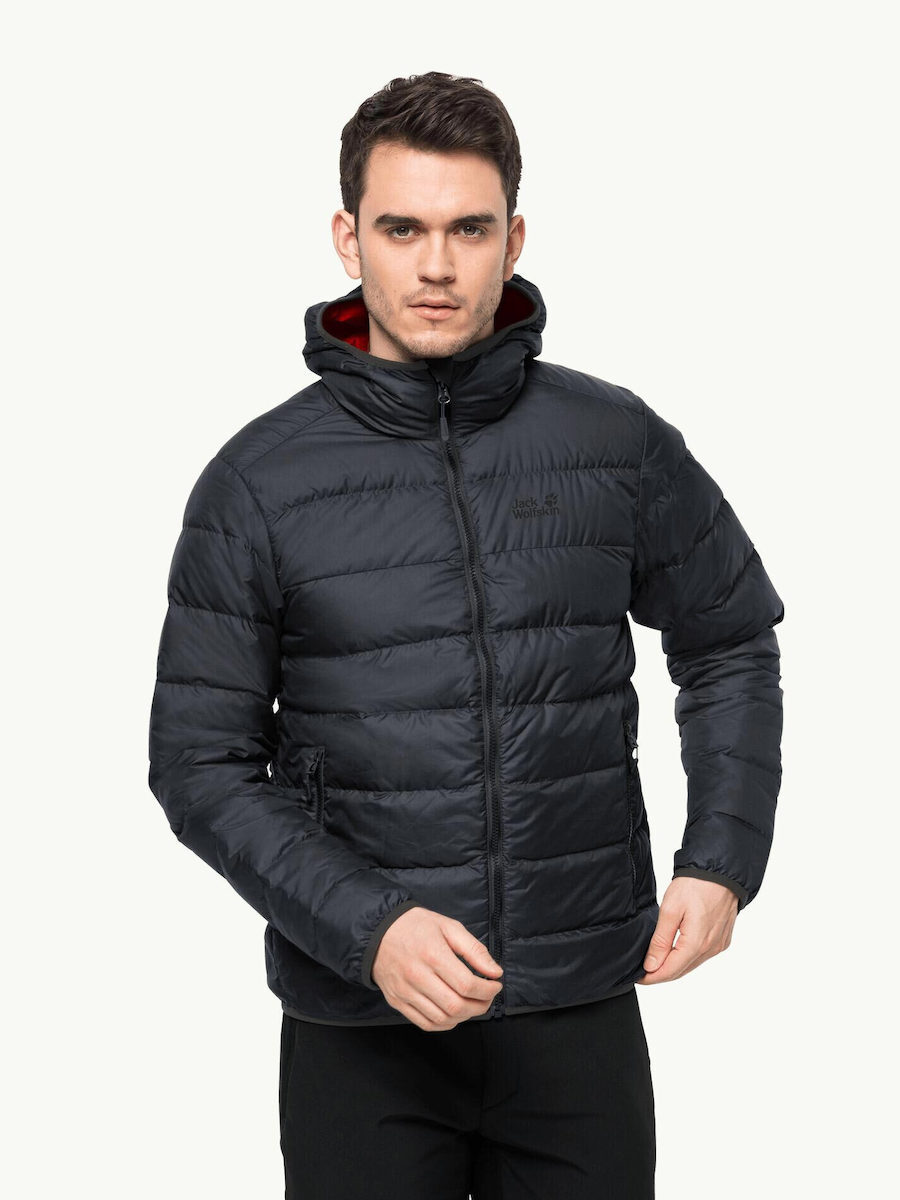 Jack Wolfskin Men's Winter Puffer Jacket Gray 1200573-6352 | Skroutz.cy