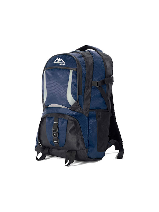 Benzi Stoff Rucksack Blau 48Es