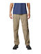 Columbia Silver Ridge Men's Hiking Long Trousers Beige