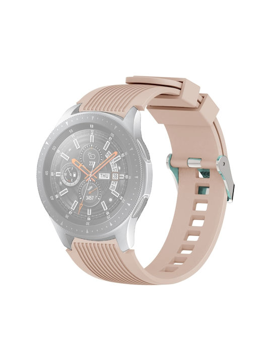 Vertical Stripe Curea Silicon Bej (Amazfit GTR 3 / GTR 3 Pro)