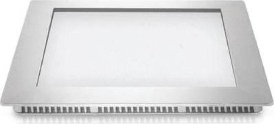 Fos me Квадрат Вграден LED Панел 18W с Неутрално бяло Светлина 4000К 22.5x22.5см.