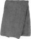 Autoline Cloth Microfiber Cleaning / Polishing / Drying Car 380gsm Gray 60x40cm