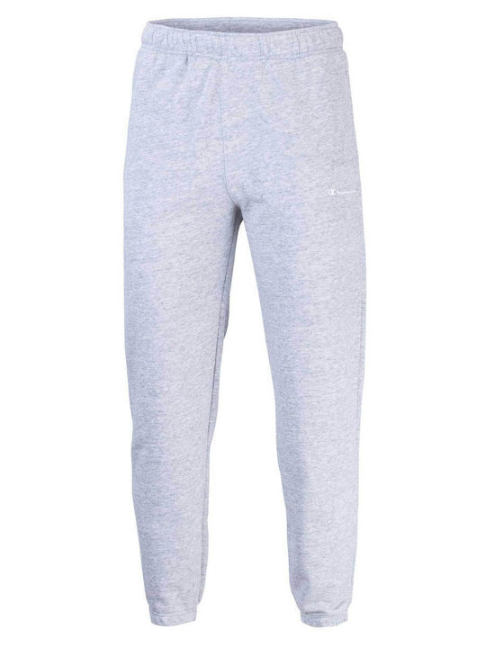 Champion Men's Sweatpants with Rubber Gray