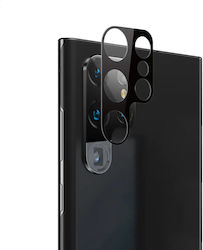 Techsuit Full Προστασία Κάμερας Tempered Glass Μαύρο για το Galaxy S23 Ultra