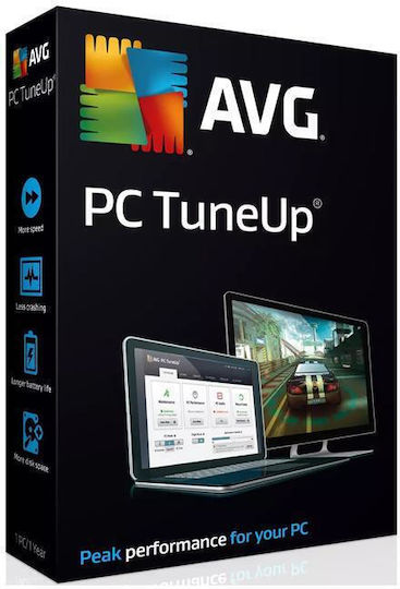 AVG TuneUp English in Electronic license for 3 Users and 1 Year of use