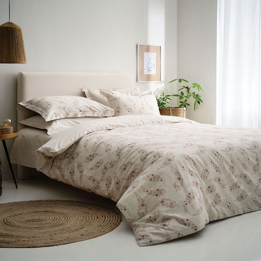 Vesta Home Karen 2 Cuvertură Extra-dublu Bumbac Nisip 230x270cm