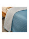 Whitegg L068 Κουβερλί Μονό Microfiber 2 Petrol 160x240cm