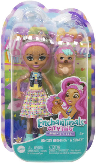 Mattel Hensley Hedgehog and Spiney Κούκλα για 4+ Ετών 15εκ.