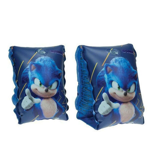 Gim Sonic Μπρατσάκια Κολύμβησης 3-6 ετών 25x15εκ. Μπλε