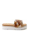Liberty 5 Leather Women's Flat Sandals Brown