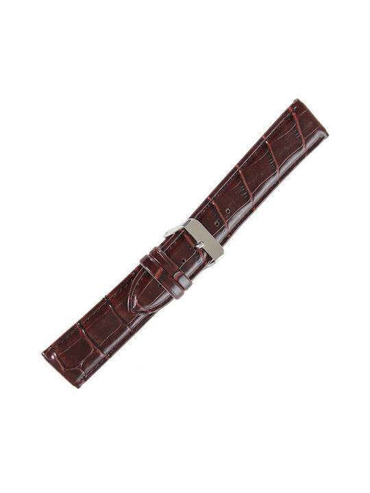 Tzevelion ART1260 Leather Strap Brown 20mm