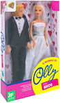 Globo Olly Bride and Bridegroom Doll for 3++ Years