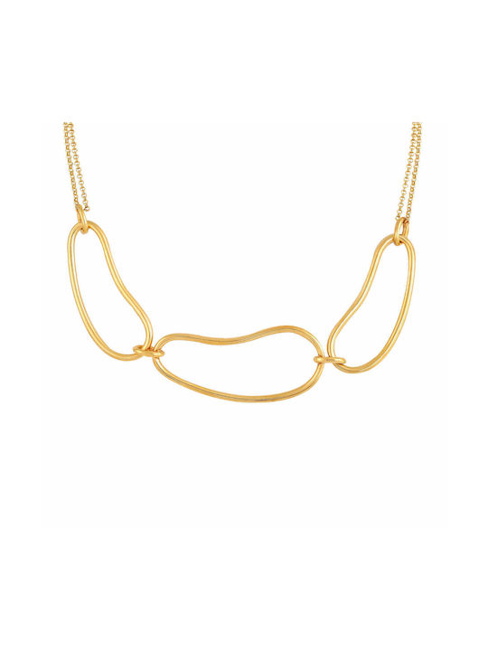 Necklace Yellow Gold Irregular Collection