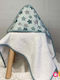 abo Hooded Baby Bath Towel Gray