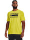 Team Issue Wordmark Αθλητικό T-shirt Κίτρινο