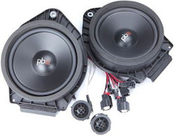 Set Auto-Lautsprecher Autolautsprecher 6.5" mit 60W RMS (Tieftöner)