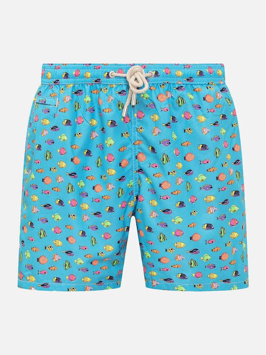 MC2 Playful Crew Men's Swimwear Shorts Blue wit...