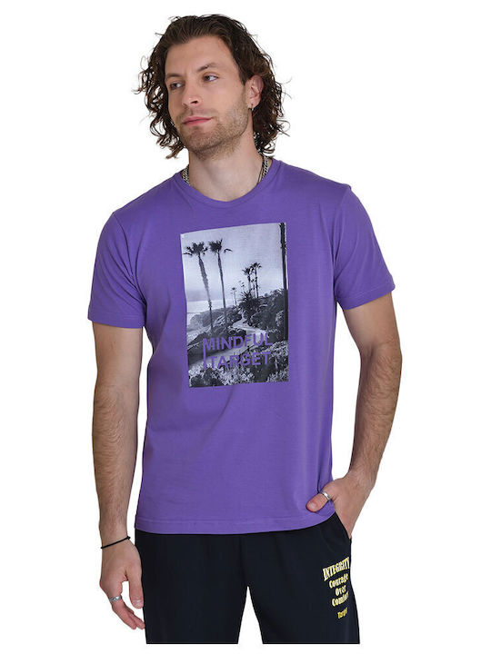 Target T-shirt Μωβ