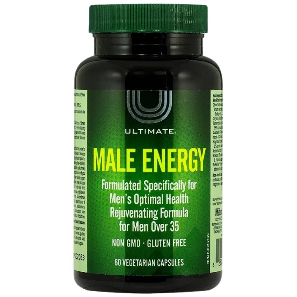 Natural Factors Ultimate Male Energy 60 φυτικές κάψουλες Skroutz.gr