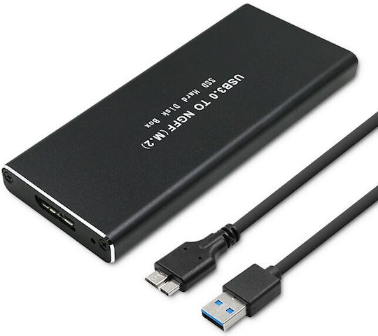 Qoltec Θήκη για Σκληρό Δίσκο M.2 SATA III με σύνδεση USB 3.0 / USB 3.1