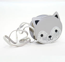 Yuko Kinder Rucksack Umhängetasche Gray 12cmx5.5cmx12cmcm
