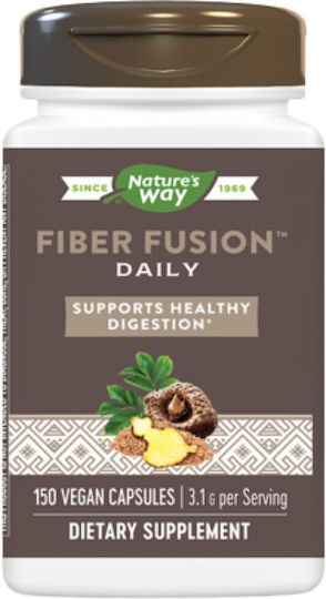 Nature's Way Fiber Fusion Daily Специална Хранителна Добавка 150 Растителни Капсули