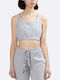 Women's Sports Bra Gray