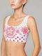 MEMEME TOP POLKA DOTFIERY RED