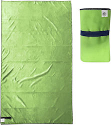 Summertiempo Suede Prosop de Corp Microfibră Verde 160x85cm.