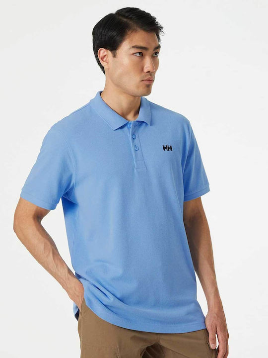 Helly Hansen Transat Ανδρικό T-shirt Κοντομάνικο Polo Μπλε