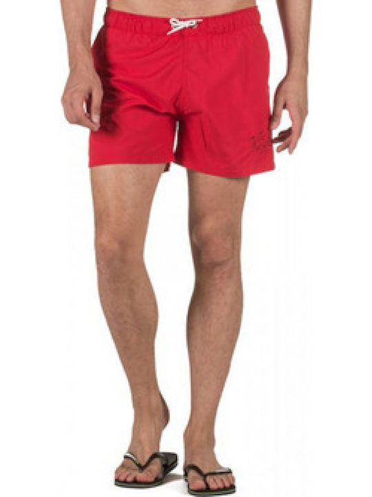 Projekt Produkt Herren Badebekleidung Shorts Rot