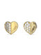 Guess Earrings made of Steel Gold Plated with Stones