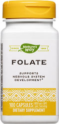 Nature's Way Folate Витамин 100 капси