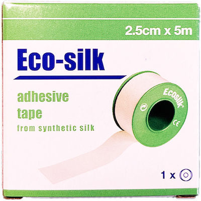 Alfa Care Eco-Silk De mătase Bandă de bandajare 2.5cm x 5m