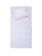 Viopros Cotton Baby Quilt 120x160cm Beige