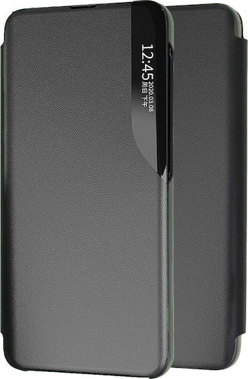 Ancus Smart Flip Buchen Sie Synthetisches Leder Schwarz (Redmi 10A)