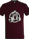 Tricou Unisex "Mod Bestie", Burgund