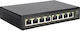 Level One GES-2108P Unmanaged L2 PoE+ Switch με 8 Θύρες Gigabit (1Gbps) Ethernet