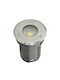 Elmark Spot De Podea LED 3W Cu Lumină Alb Natural IP68 Gri